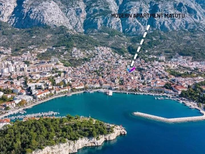 "Modern Apartment Matutu" - Parking Is In The Garage Makarska Ngoại thất bức ảnh